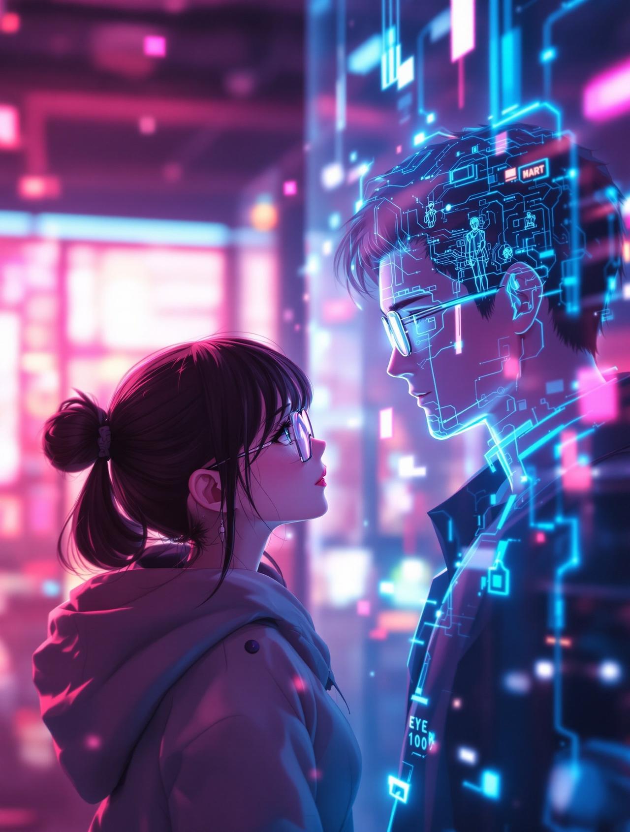 ai短剧在哪看《我的男友是AI》- 校园初恋短剧 ai短剧在哪看《我的男友是AI》封面图 - 校园初恋