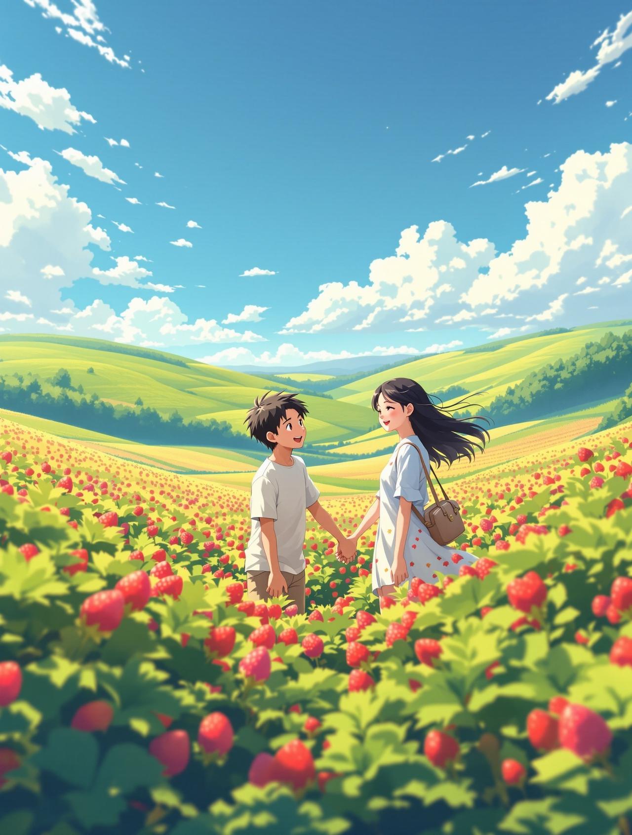 ai短剧在哪看《草莓味的夏天》- 校园初恋短剧 ai短剧在哪看《草莓味的夏天》封面图 - 校园初恋